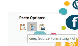 Keep Source Formatting